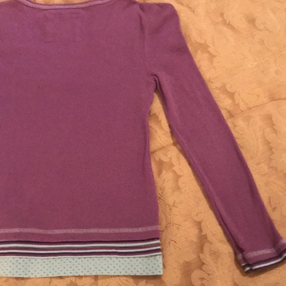 Girls L.E.I. Purple Long Sleeve Tee - Picture 7 of 11